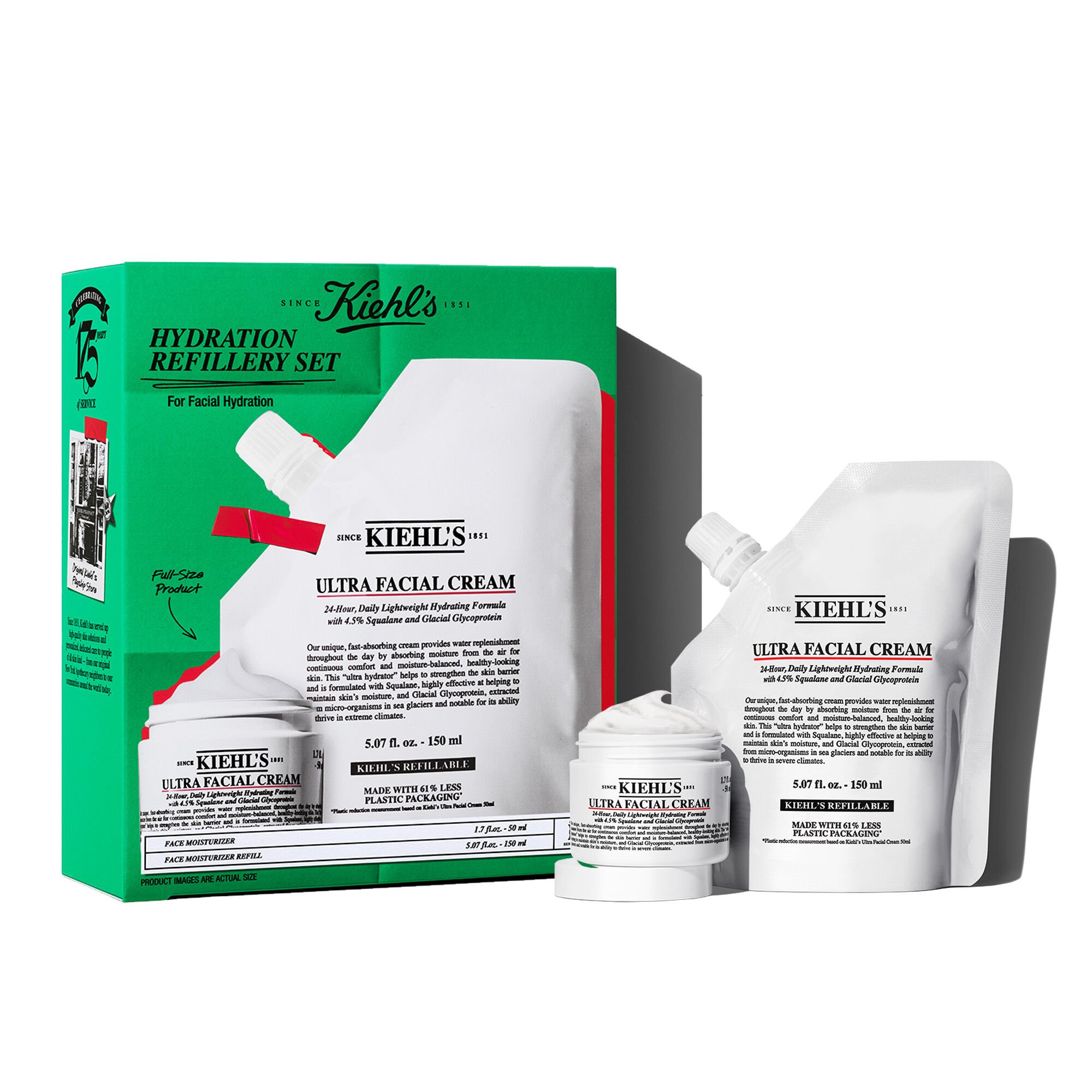 Kiehl's HYDRATION REFILLERY SET - Skincare Set
